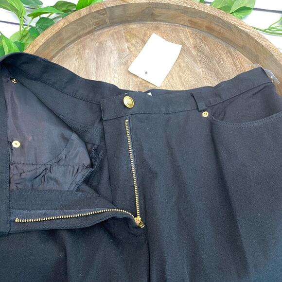 Jacobson's Black 5 Pocket Stretch Jean Pants 14 #102 Zipper Fly NWT - Picture 8 of 11